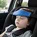3 Pcs Baby Carseat Head Support,Car Seat Straps Pillow Support Ban,Stroller Neck Relief Strap Headrest,Slumber Sling Sleep Positioner for Toddler Infants Child Children Kids (Dots, Owls, Whales)