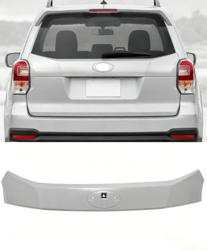 Power Rear Gate (PRG) Control Module - Design Change - 2017-2019 Subaru Outback 6 BALOCEO Tailgate Finish Panel Compatible with 2014-2018 Subaru Forester Replacement for 91111SG000 Rear Tail Gate Finish Panel Garnish Plastic(ABS) Unfinished Gray