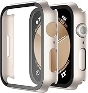 【対応機種】：For Apple Watch Series 6 SE3 (2025) SE SE2 Series 5 Series 4 44mm 専用 ケース。。保護カバー コンパチブル Apple Watch Series 6 SE3 SE SE2 Series 5 Series 4。ご注意：iwatch ケース 40mm とは互換性がありません、お客様のアップルウォッチにより正しいサイズのケースを選択してください。 【タッチ感度良好＆充電便利】 ケースを装着したままでもスムーズな操作感を実現...