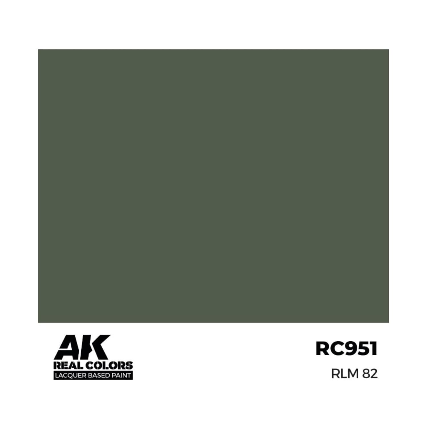 Ak Interactive Ak Real Colors Rc951 Rlm 82 (17Ml) (Old Rc326)