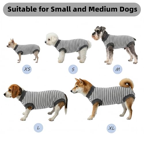 Image of Dog Surgery Recovery Suit Spay Recovery Onesie for Female Male Dogs