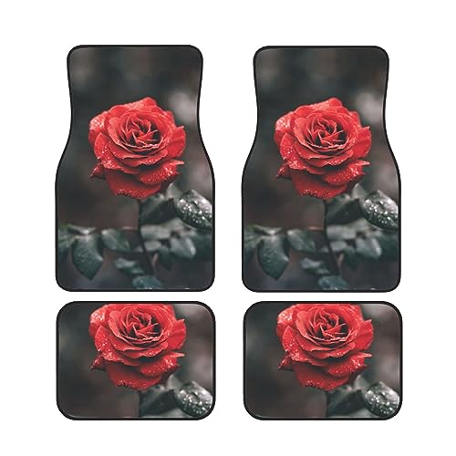 Tapis de sol voiture universels au motif romantique pour embellir l'habitacle