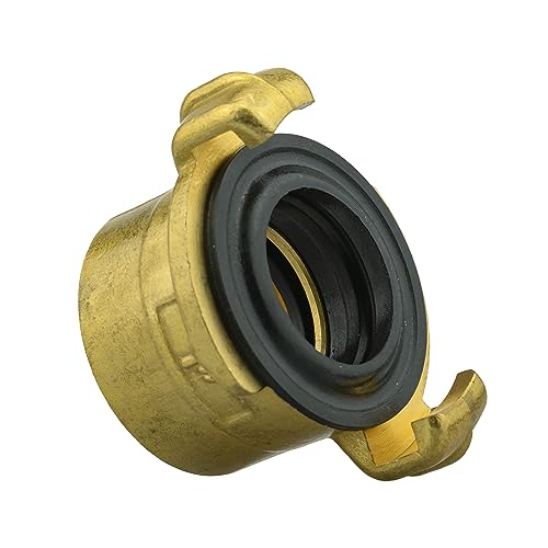 Professional Brass Claw Hose connectors/Fittings,Male/Female bsp Thread (1" bsp Female) as Used by Professional Gardeners,Landscapers and Nursery Workers - Image 3