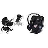 cybex topaz bezug abnehmen Produkt 1: UPF50+ XXL Sonnenverdeck mit atmungsaktivem Mesh-Einsatz zum Schutz, Erhältliches Zubehör: Babyschalen Adapter, Regenverdeck, Fußsack, Snøgga, Snack- bzw. Getränkehalter, Kid Board etc.