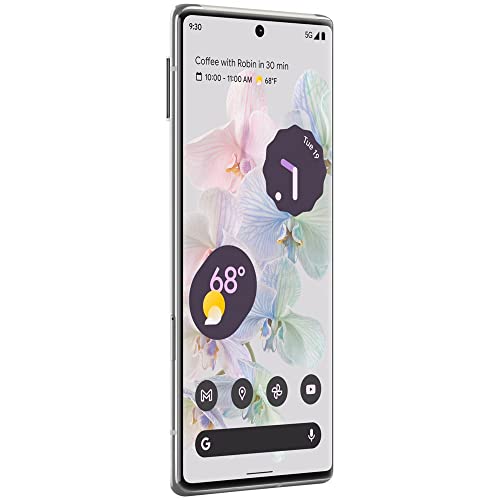 Google Pixel 6 Pro - 5G 6.71" Amoled - Unlocked Smartphone With Advanced Pixel Camera And Telephoto Lens - 128Gb - Cloudy White (Renewed) #TOP2