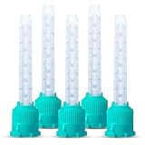 AIM Dental Mixing Tips | 20 Pcs Intraoral Mixing Tips Dental – Compatible with Dual Cartridge Dispensers – Precise Dental Applications (Short Green)