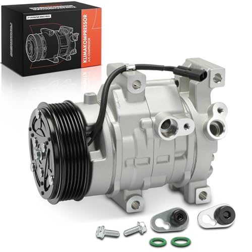 Frankberg Compresor de aire acondicionado con embrague Compatible con 169 312 319 312 519 500 312 500 C 312 Punto 188 Doblo 119 223 Barchetta 183incl. aceite premezclado