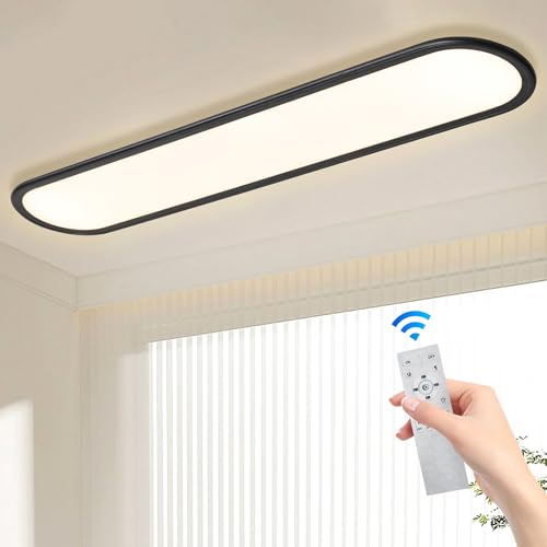 Ganeed 55.1" High Brightness Linear LED Ceiling Lamp, 60W Dimmable