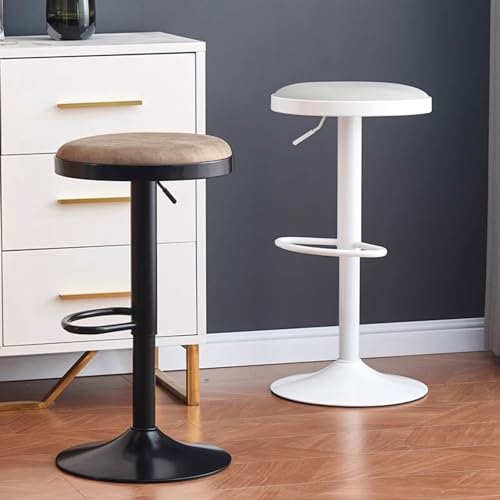 Tabourets de bar réglables sans dossier pour optimiser les petits espaces - 3