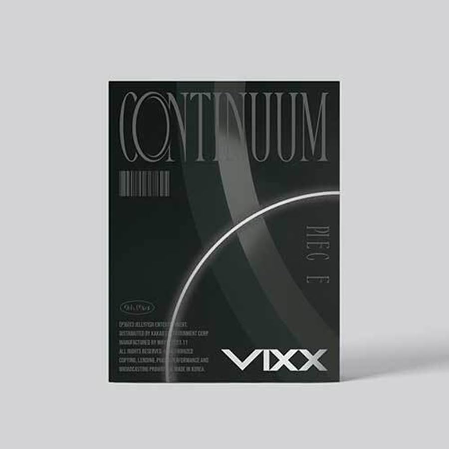 VIXX CONTINUM K-POP CD Album PIECE Ver Collection Musique Coréenne