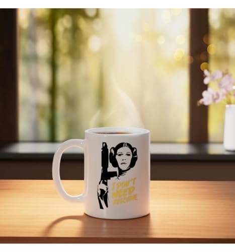 Taza de cerámica Star Wars Princess Leia 11 onzas miniatura 3