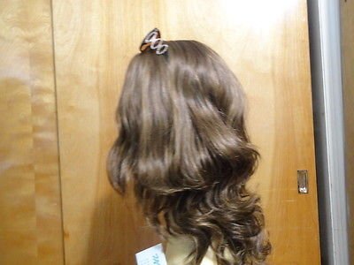 Malky European Sheitel Multidirectional Kosher Wavy Hair Wig Medium Brown size S