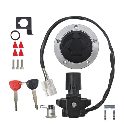 Kit cerradura de moto para Ninja 1000 ZX6R interruptor encendido y tapa combustible completo