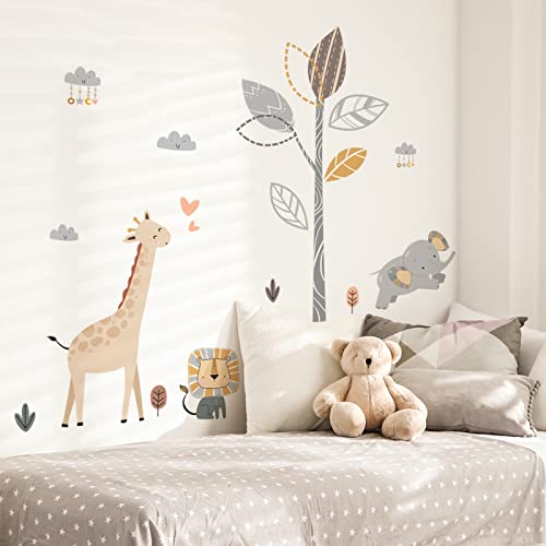 Vinilos adhesivos infantiles con animales de bosque adorables miniatura 4