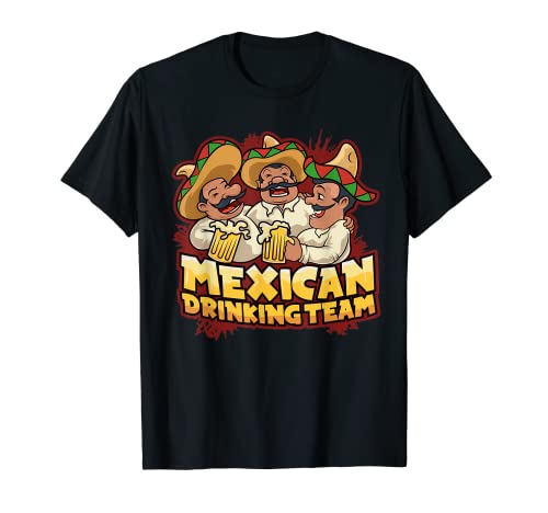 Mexican Drinking Teams Mexican Beer Squad Oktoberfest T-Shirt