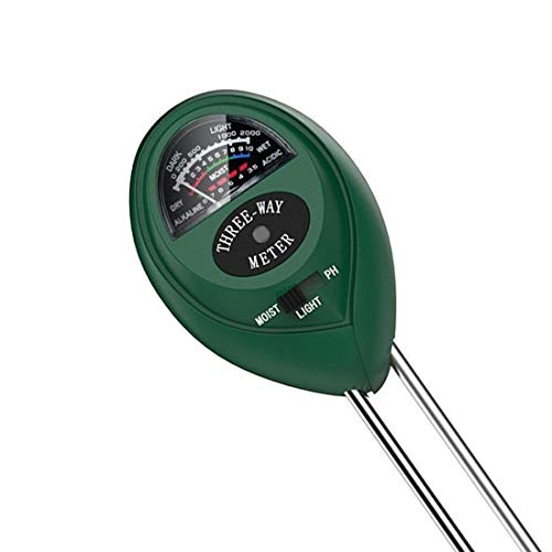 Three-Way Soil Meter For Moisture, Light Intensity and pH Testing Meter-image-43