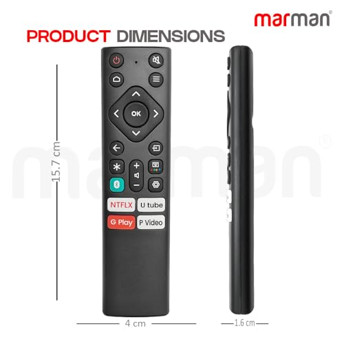Image of marman Compatible with Lloyd Smart TV Remote Suitable for LED Tv Without Bluetooth Connection Non Voice Command - Match the Keys Exactly Same with Existing Model !