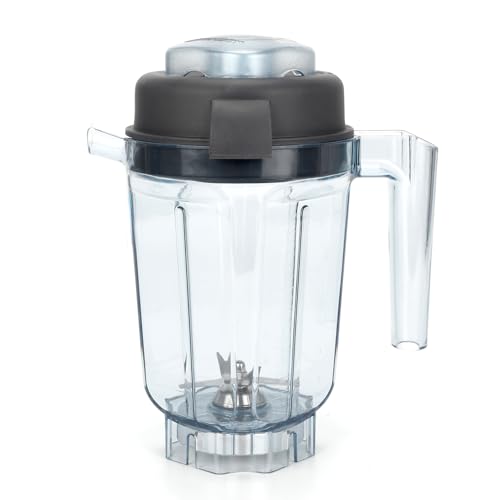 KINLYBO 15842 Behälter für Vitamix Mixer, Ersatz-Krug für trockene Körner, 907 ml, für Vitamix 5200 6300 7500 Pro 750 vm0101 vm0102 vm0103 vm0158 vm0197 EEM 310 E 320 Stück