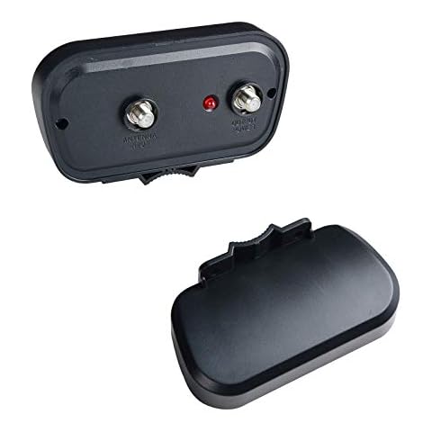 McDuory Antenna Signal Booster Smart HD Antenna Signal Pre-Amplifier, Amplify VHF and UHF Signals, 4G LTE Filter, Dual outputs. Compatible with Passive Antenna ONLY Cover
