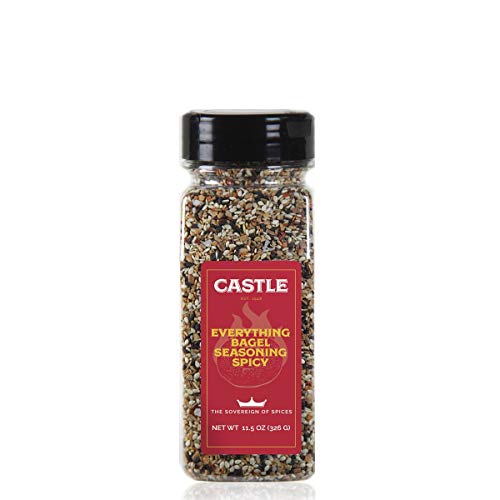Castle Foods Spicy Everything Bagel Seasoning, 11.5 Ounce
