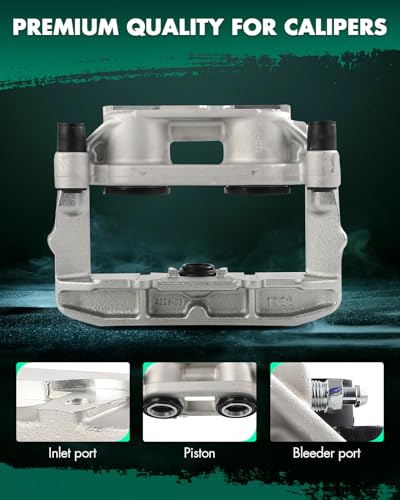 Image of SCITOO Front Brake Calipers Without Bracket 192759 192758 Fit For Audi For A6 2002-2004,For Audi For A6 Quattro 2000-2004,For Audi For A8 Quattro 2001-2003,For Audi For Allroad Quattro 2001-2005