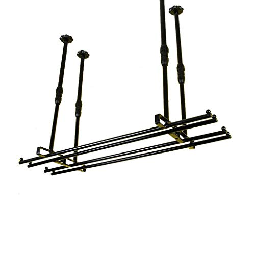 Armoire à vin avec porte-verres suspendu double rangée 100cm - 2