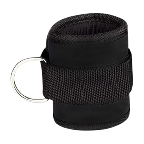Tobilleras de entrenamiento para máquina de cable, correas acolchadas de fitness ajustables, suministros de entrenamiento de botín, extensiones de pierna antideslizantes y abductores de cadera