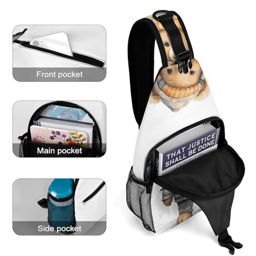 Bolso Sling Crossbody Casual para Senderismo y Viaje miniatura 4