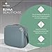 travelite Handgepäck Kosmetikkoffer Hartschale mit recyceltem Innenfutter, Gepäck Serie ELVAA: Stylisches Beautycase mit Schutzecken + Aufsteckfunktion, 36 cm, 20 Liter
