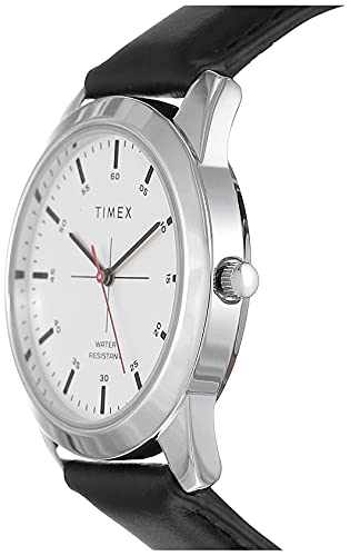 TIMEX Classics Analog Watch for Men, White - Image 3