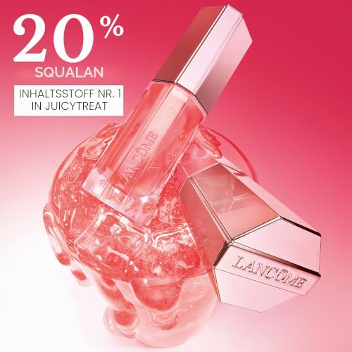 Lancôme Lip Idôle JuicyTreat 40 All The Tea, brauner, glänzender Lipgloss mit 3D-Effekt, feuchtigkeitsspendender… – Ansicht 5