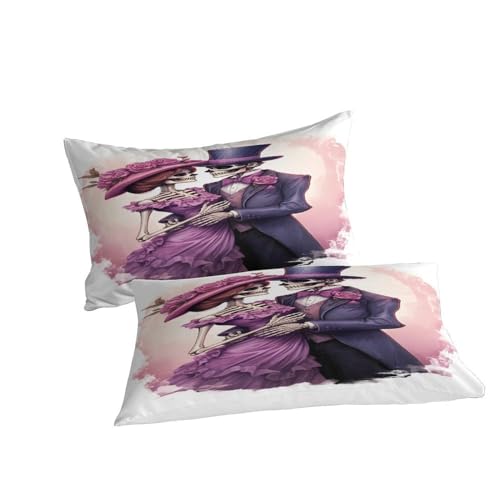 Housse de couette 200x200 squelette 3D pour lit double ado garcon - 5