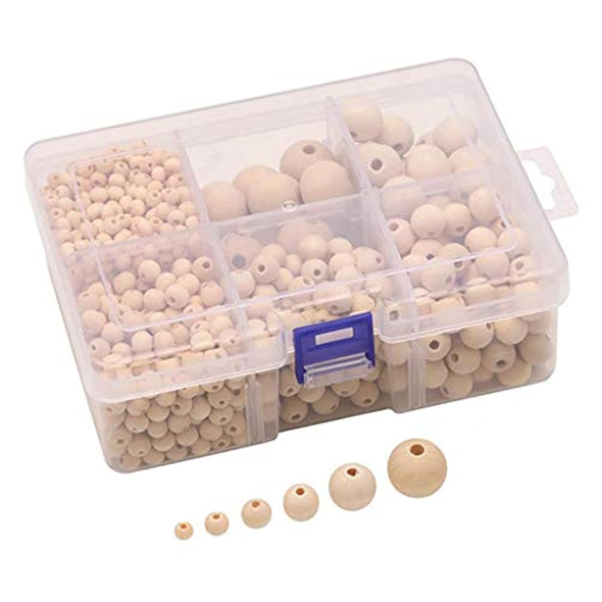 1150 Round Wood Beads Natural Spacer Wooden Beads