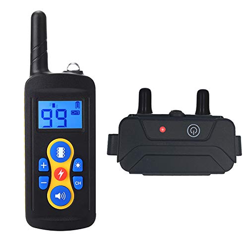 Collier anti-aboiement rechargeable et étanche à longue portée