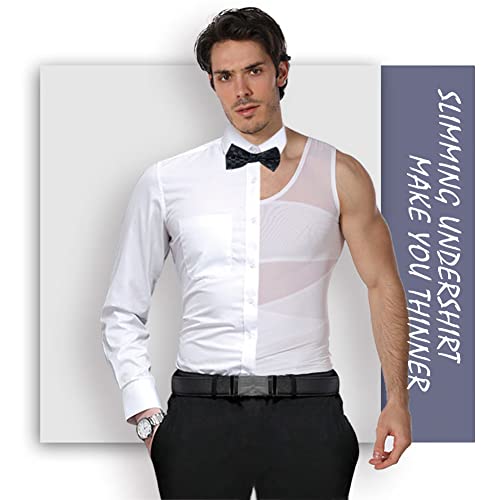 Mens Compression Shirt To Hide Moobs