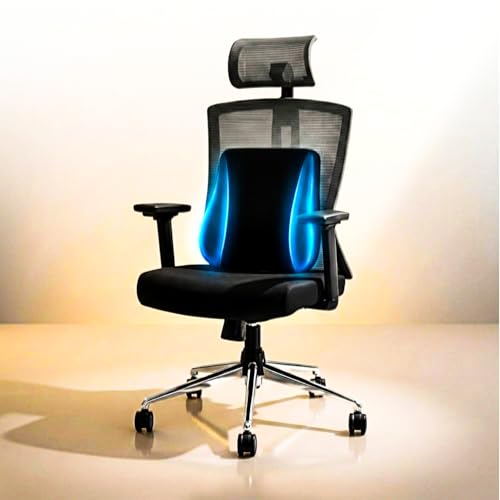 Image of ValorX USA Summit 2026 Ergonomic High Back Office Chair | Orthopedic Memory Foam Back Cushion | Smart Tilt-Lock Mechanism | Breathable Italian Mesh | 3D Armrest | 3 Year Warranty | Black & Grey