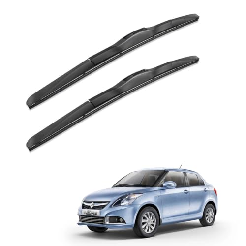 Image of Oshotto Frameless (O.E.M Type) Wiper Blades Compatible with Maruti Suzuki Dzire (21 inch / 19 inch)