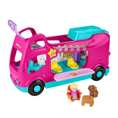Fisher-Price Little People Kleinkind Spielzeug Barbie Little Dreamcamper RV...