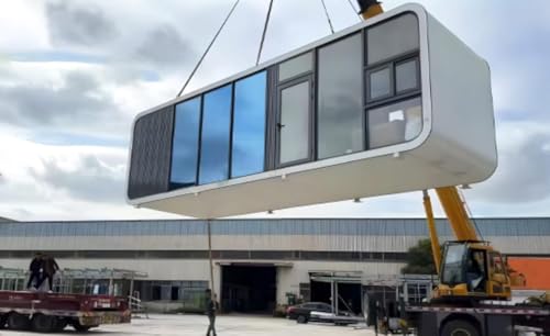 20FT Prefab Apple Cabin Container House – Mobile Home with
