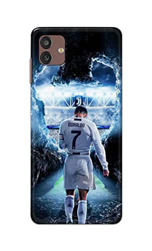 Image of Printed Hard Back Cover Case for Samsung Galaxy M13 5G Back Cover (Footbal Legend) -702