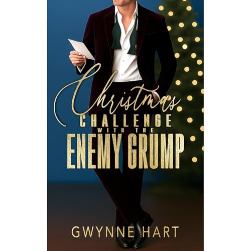 Christmas Challenge with the Enemy Grump Audiolibro Por Gwynne Hart arte de portada