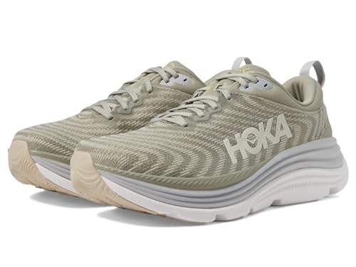 Image of Hoka Men's Gaviota 5 Sneaker, Barley /Oat Milk, 11.5