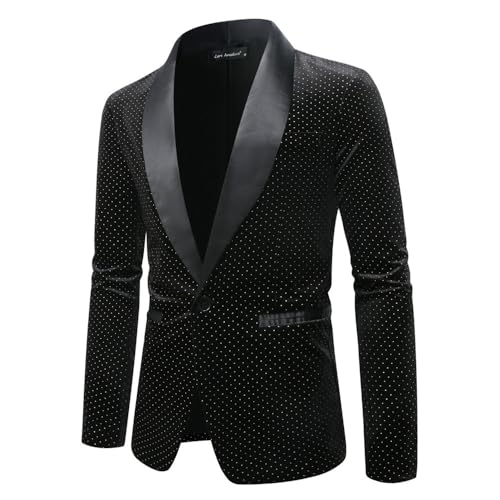 Casual Blazers Mens Sport Coats Blazers Suit Jacket 1 Button Tuxedo Carnival Parade Gift Western Sport Coats - Main Image