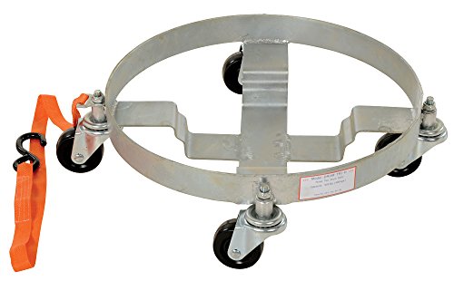 Dolly multipropósito de acero Vestil DRUM-TRI-H miniatura 3