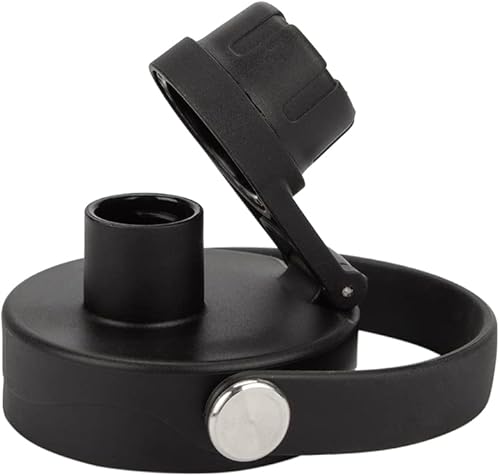 WishDirect Tapa de boca ancha con mango flexible compatible con Hydro Flask de 12161820324064 onzas, se adapta a Simple Modern, Takeya, Iron Flask,