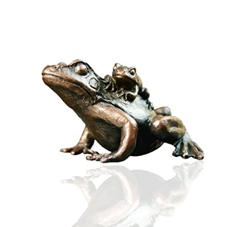Bronze-Frosch mit Baby - limitierte Auflage 150 Cover