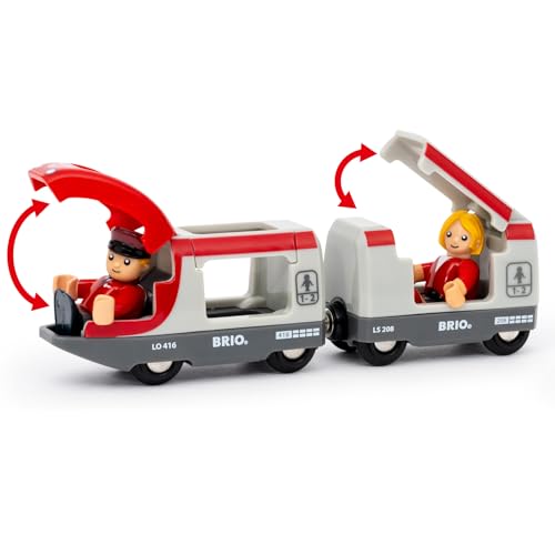 BRIO World Starter Set Travel Toy Train Set for Kids Age 3 Years Up - Wooden Toddler Toys & Games - Image 4