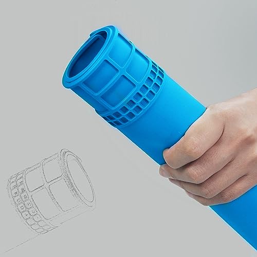 Image of Yankok [Anti-Static Mat Blue 13.8 x 9.8 in.] Table Desk ESD Grounding Mats Silicone Solder Pad Electronics Repair Platform with Screw Notches (35 x 25 cm, Heat Resistant, Non Magnetic)