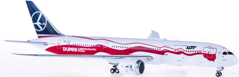 Boeing 787-9 SP-LSC 1:400 maquette avion métal LOT Proud of Poland FloZ - 4