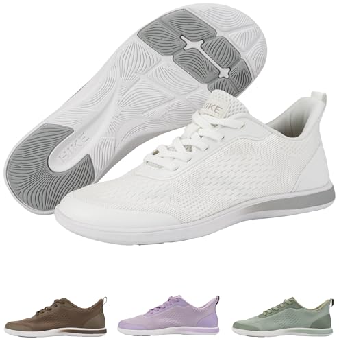 Hike Footwear Flame - Healthy Barefoot Shoes for Women Slip-On & Zero Drop Sole Lightweight Wide Toe Box Minimalist Walking Shoes for Comfort and Natural Movement
